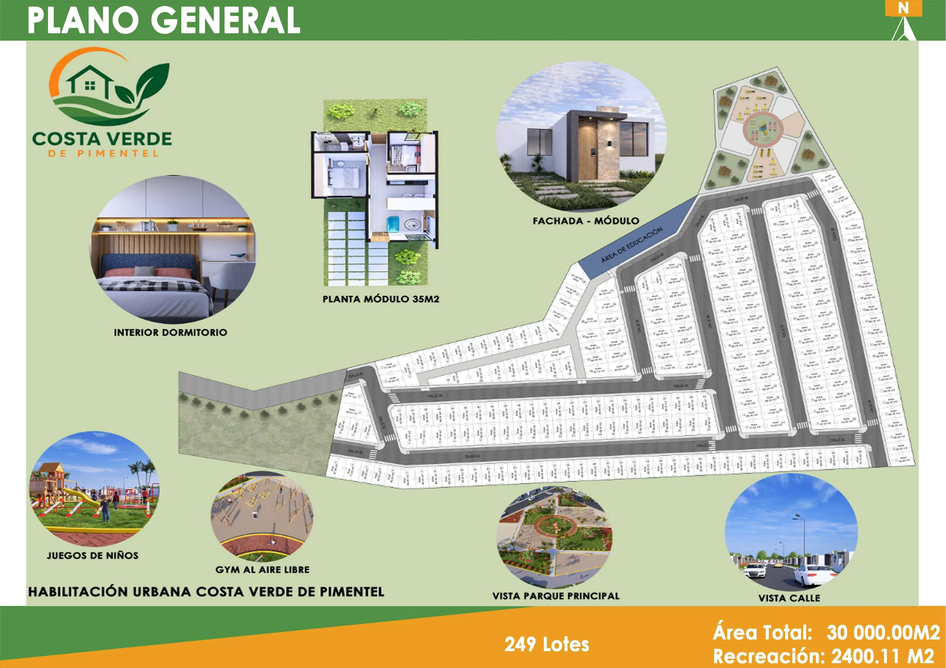 Plano 1 de Costa Verde