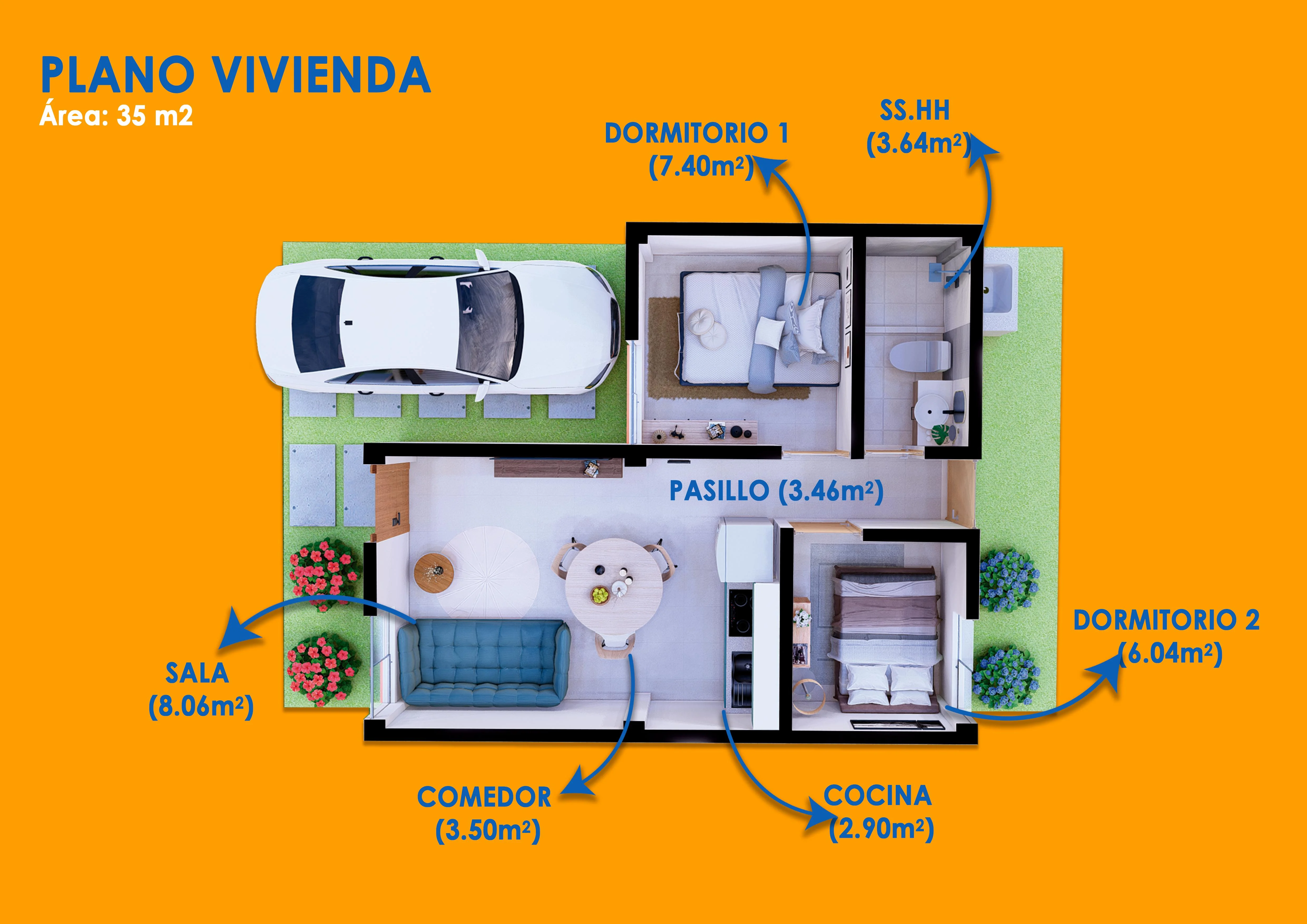 Plano 2 de Larcomar de Pimentel I